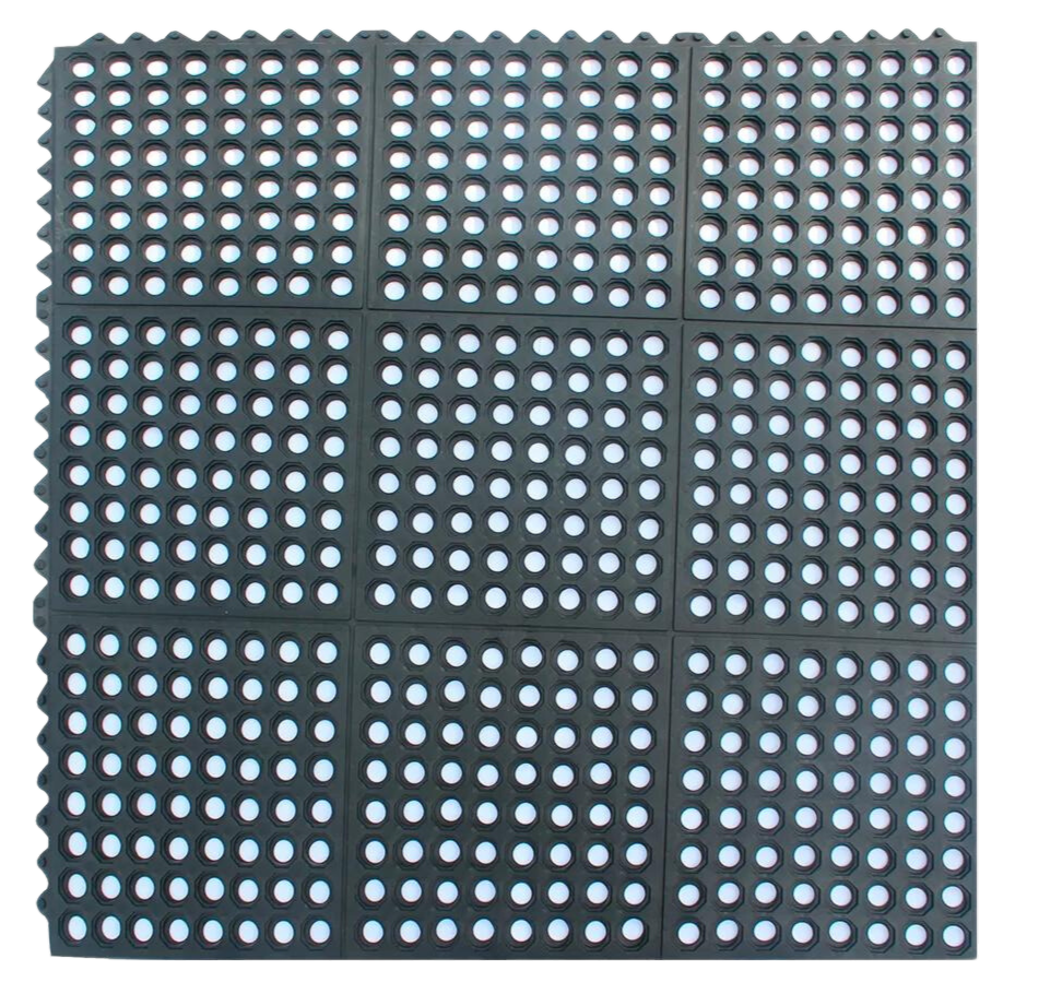 PISO ANTIFATIGA Y DRENAJE 90 CM X 90 CM